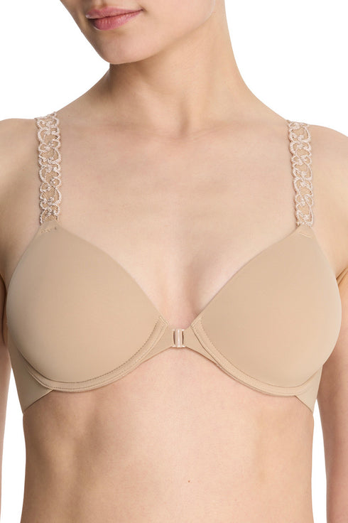 Natori Pure Luxe Convertible Front Close Contour Underwire